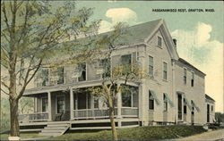 Hassanamisco Rest Grafton, MA Postcard Postcard