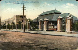Main Entrance to Harward Stadium, Soldiers Field Postcard