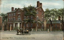 Phillips Brooks House at Harvard College Postcard
