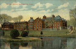 Normal School Bridgewater, MA Postcard Postcard