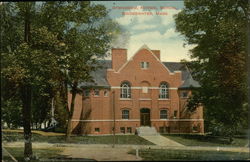Normal School - Gymnasium Bridgewater, MA Postcard Postcard
