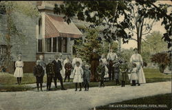 SW Luth Orphan's Home Postcard
