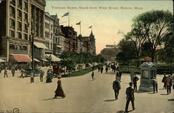 Tremont Street, South from West Street Postcard