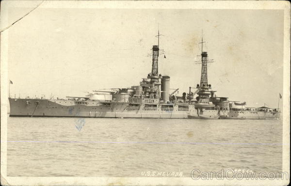 U.S.S. Nevada Battleships