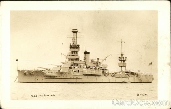 U.S.S. Wyoming Battleships