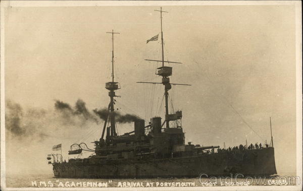 HMS Agamemnon Navy