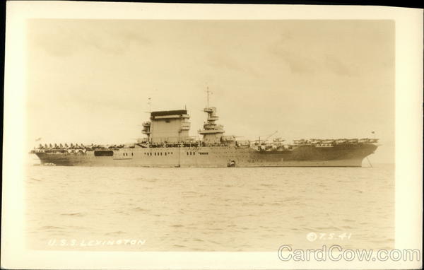 U.S.S. Lexington Navy