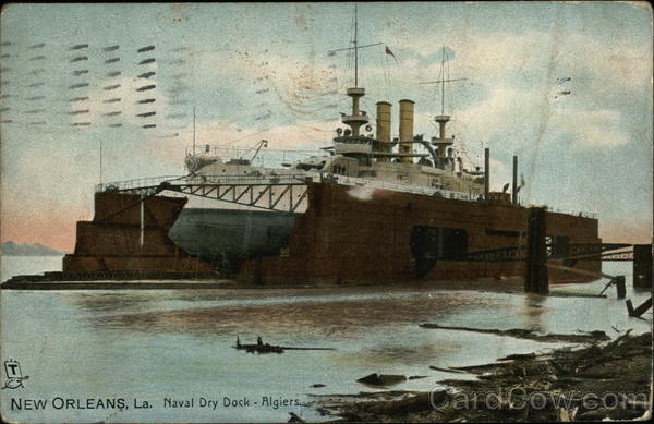 Naval Dry Dock - Algiers New Orleans Louisiana