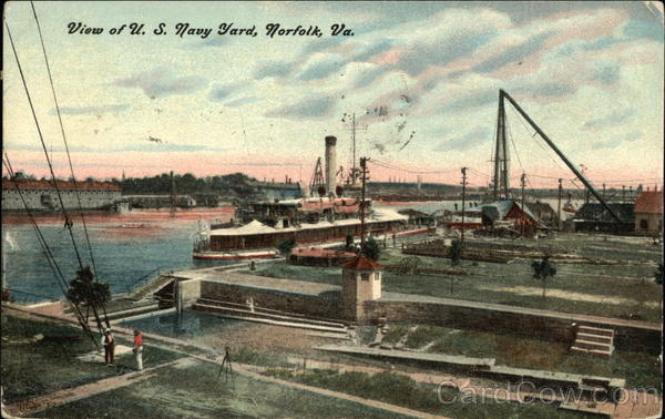 U.S. Navy Yard Norfolk Virginia
