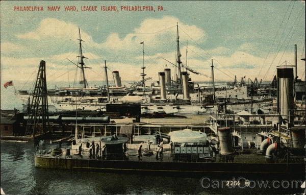 Philadelphia Navy Yard, League Island Pennsylvania