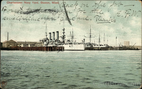 Charlestown Navy Yard Boston Massachusetts
