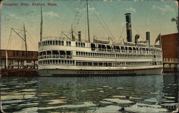 Hospital Ship Boston Massachusetts