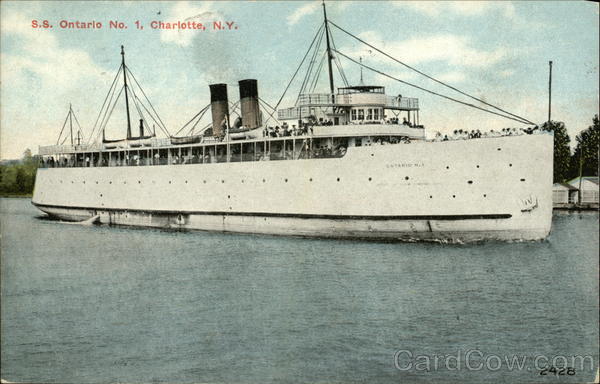 S. S. Ontario No.1 Charlotte New York