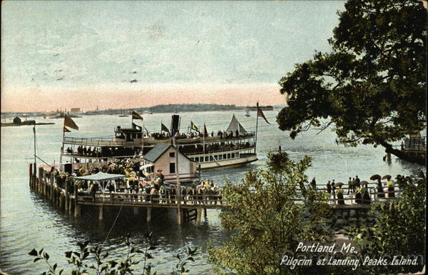 Pilgrim at Landing, Peaks Island Portland Maine