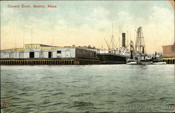 Cunard Dock Boston Massachusetts