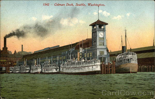 Colman Dock Seattle Washington