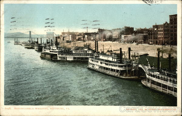 Monongahela Wharves Pittsburgh Pennsylvania