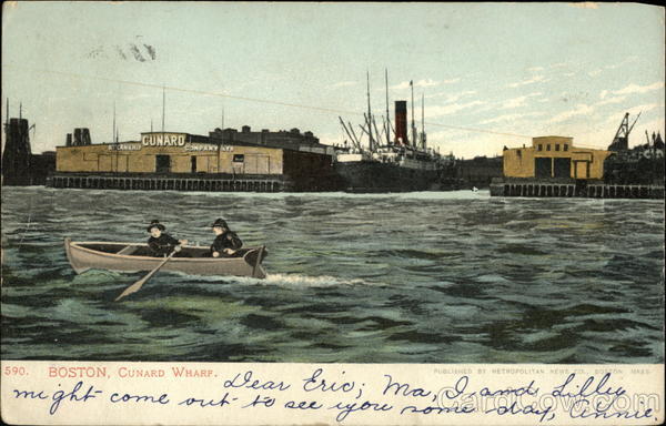 Cunard Wharf Boston Massachusetts