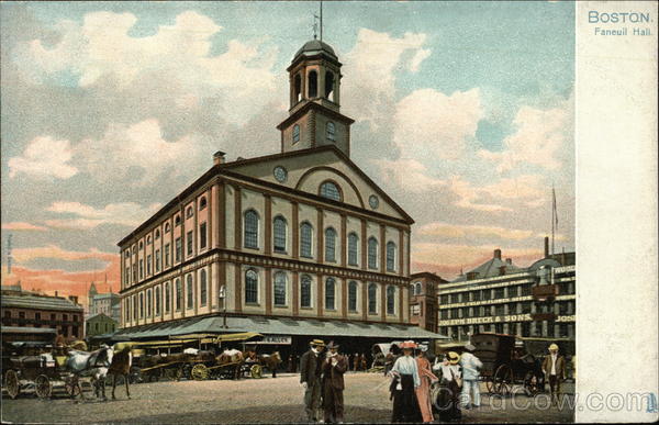 Faneuil Hall Boston Massachusetts