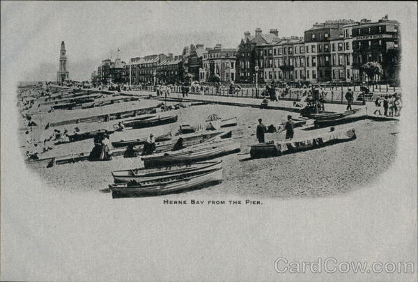 Herne Bay From the Pier Boats, Ships