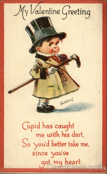 Little Boy in Top Hat and Cane Children