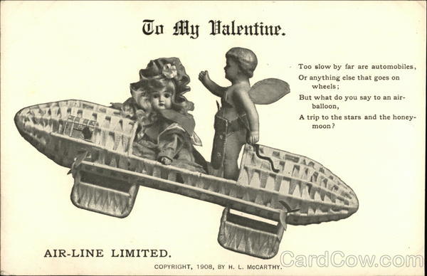 To My Valentine. Air-Line Limited Fantasy