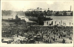 USS California Vallejo, CA Battleships Postcard Postcard