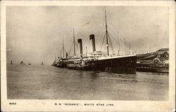 S.S. "Oceanic", White Star Line Postcard