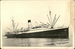 T.S.S. Katoomba Postcard