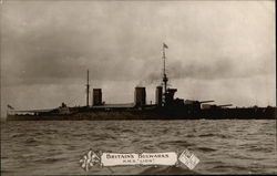 Britain's Bulwarks - HMS "Lion" Postcard