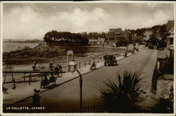 La Collette Jersey, UK Postcard Postcard