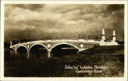 John W. Weeks Bridge Postcard
