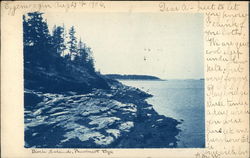 Birch Island, Penobscot Bay Addison, ME Postcard Postcard