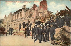 Sailors From the Battle Fleet Postcard