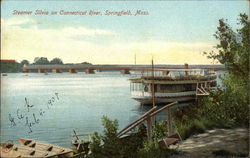 Steamer Silvia on Connecticut River Postcard
