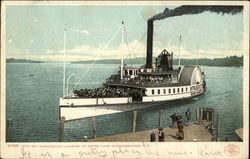 Str. "Mt. Washington", Wiers Laconia, NH Postcard Postcard