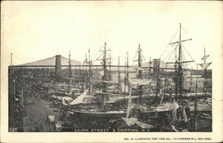 South Street & Shipping Postcard