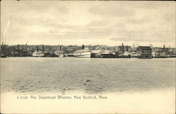The Steamboat Wharves Postcard