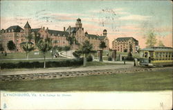 R.M. College for Women Lynchburg, VA Postcard Postcard