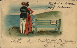 Altho' A Little Off Colour Postcard