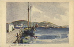 Down North on the Labrador Coast, The Dock, St. Anthony Newfoundland And Labrador Canada Postcard Postcard