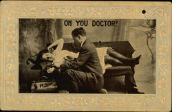 Oh You Doctor! Postcard Postcard