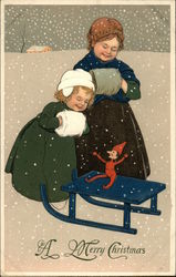 A Merry Christmas Postcard