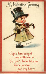 Little Boy in Top Hat and Cane Little Boy in Top Hat and Cane