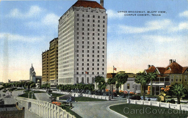 Upper Broadway, Bluff view Corpus Christi Texas