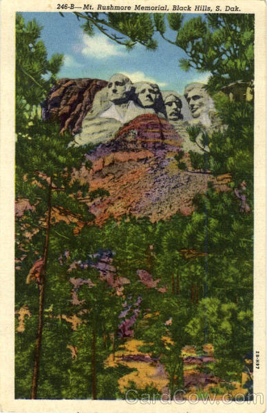 Mt. Rushmore Memorial, Black Hills South Dakota