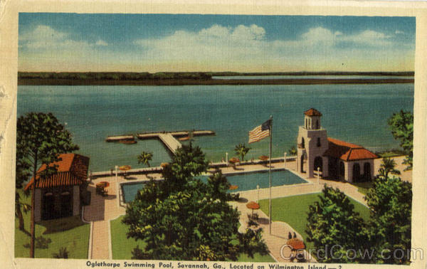 Oglethorpe Swimming Pool Savannah Georgia