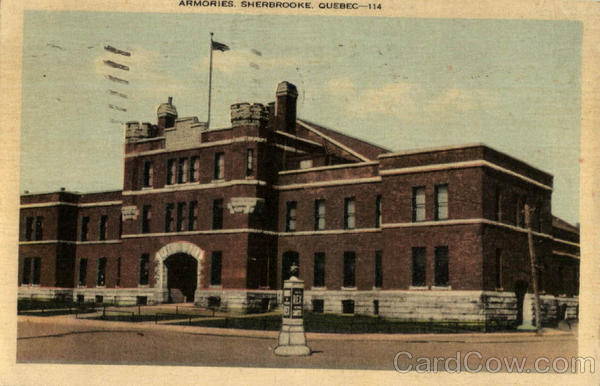 Armories Sherbrooke PQ Canada Quebec