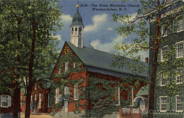 The Home Moravian Church Winston-Salem North Carolina