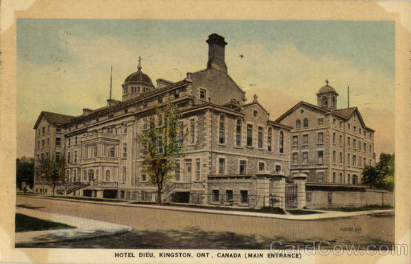 Hotel Dieu (Main Entrance) Kingston Canada Ontario